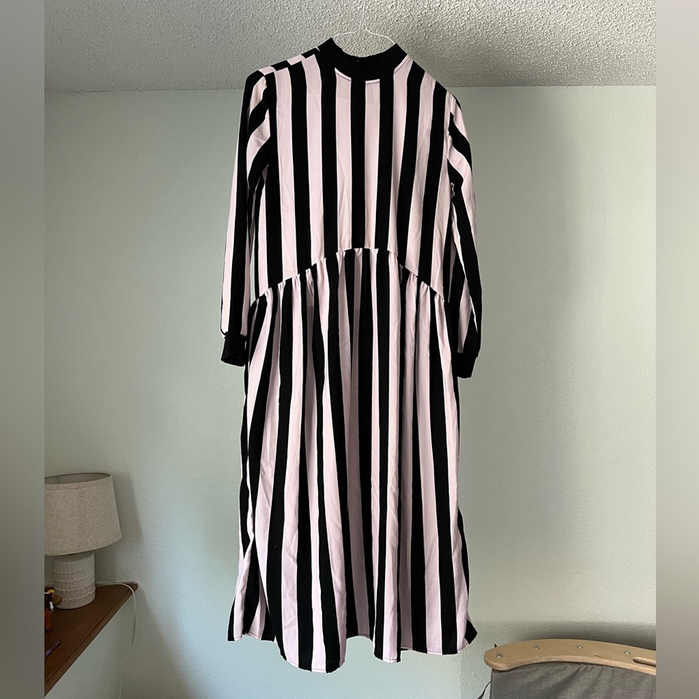 Collusion Stripped Dress - S
